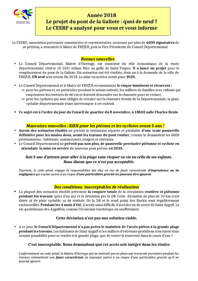 2018 propositions du CEERF