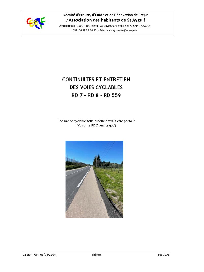 2024 CEERF Continuités et entretien 2