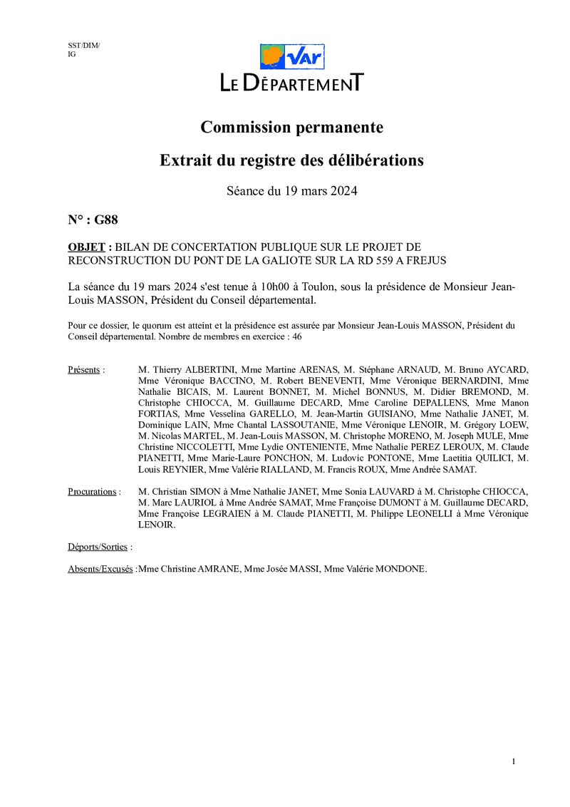 2024- Déliberation concertation publique